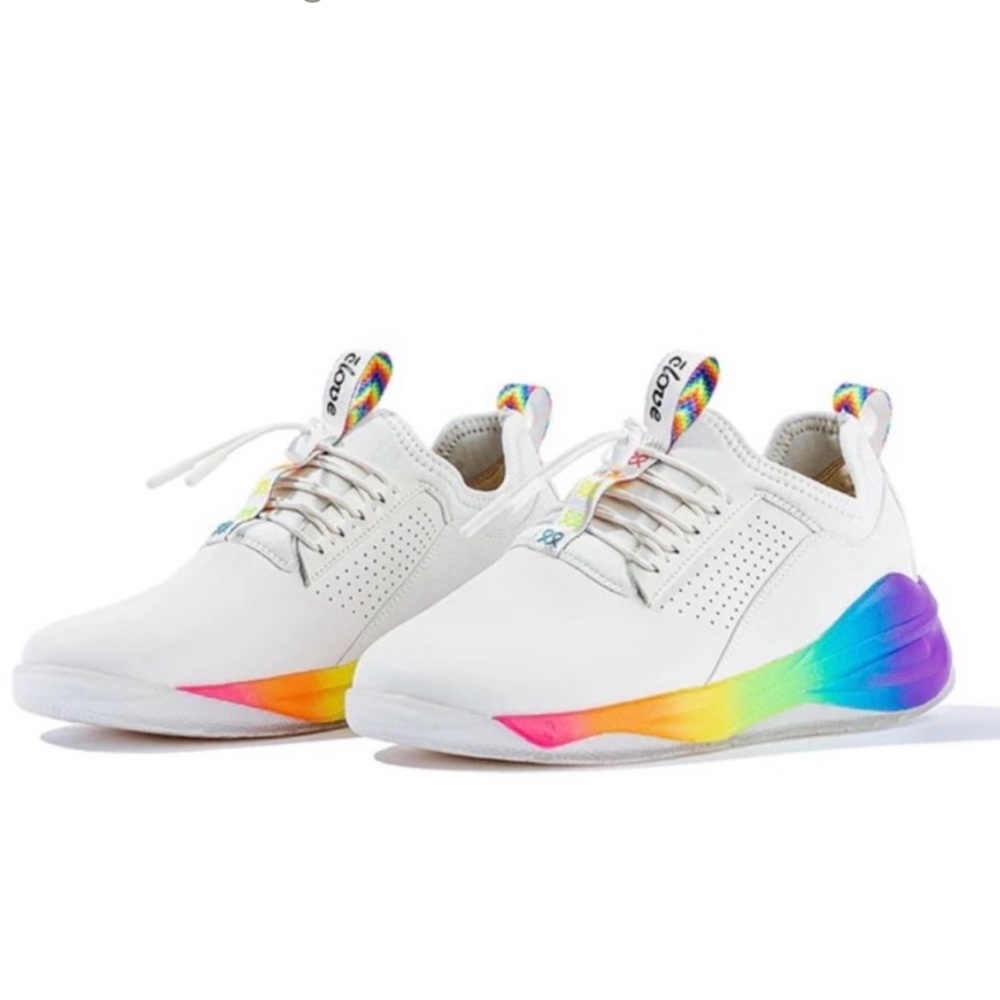 Clove Pride Rainbow Sneakers Limited EditionNursing Healthcare Size 10
